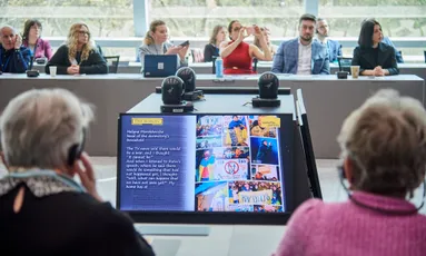 «Своїми історіями ми підштовхуємо Європу не забувати, що ми існуємо». Маріуполець Ілля Матвієнко дав свідчення в Раді Європи